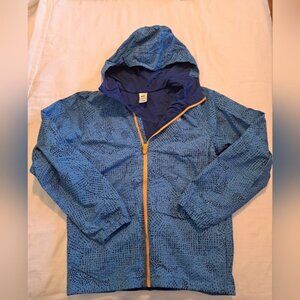 REI boys size Large or 14-16 hooded, lined, full zipper dual front pockets, EUC